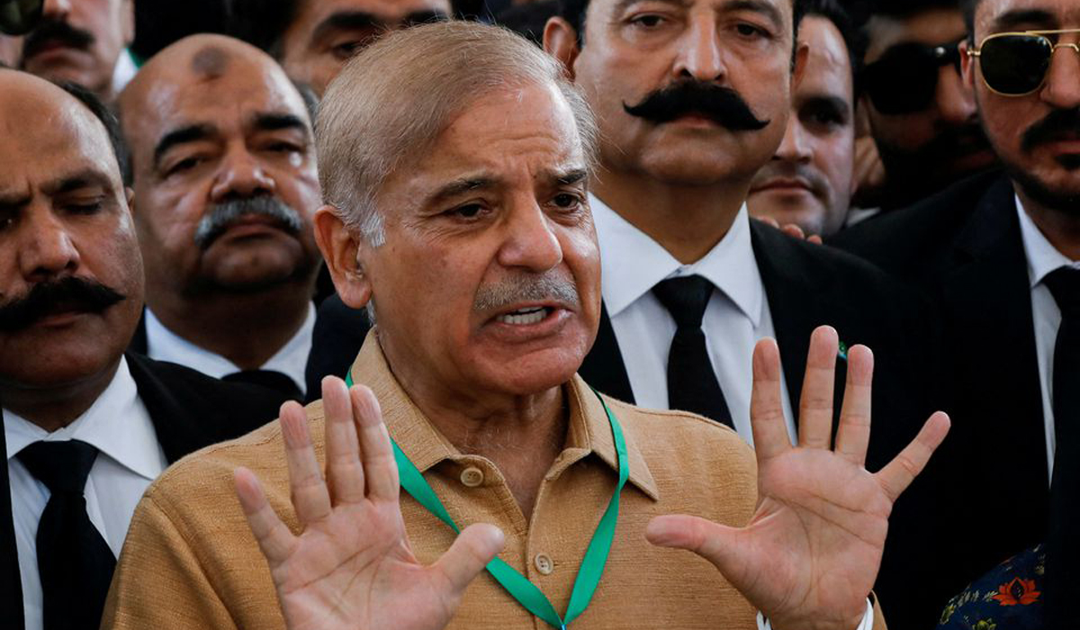 Leader of the opposition Mian Muhammad Shehbaz Sherif